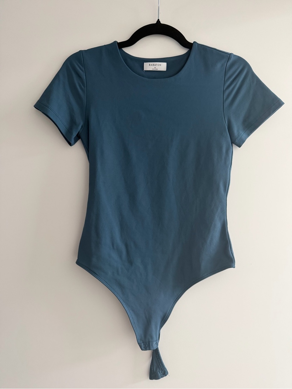 Babaton Teal Short Sleeve Bodysuit
